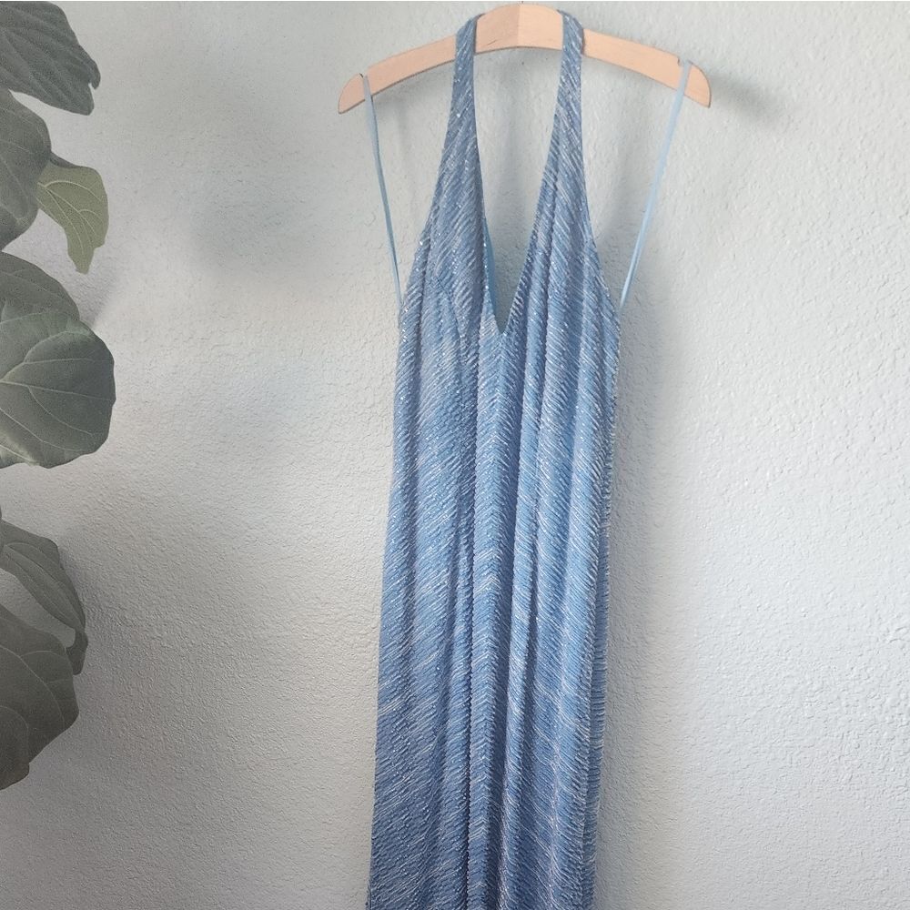 Cache Blue Halter Dress - Picture 2 of 16